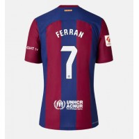 Barcelona Ferran Torres #7 Heimtrikot Frauen 2023-24 Kurzarm